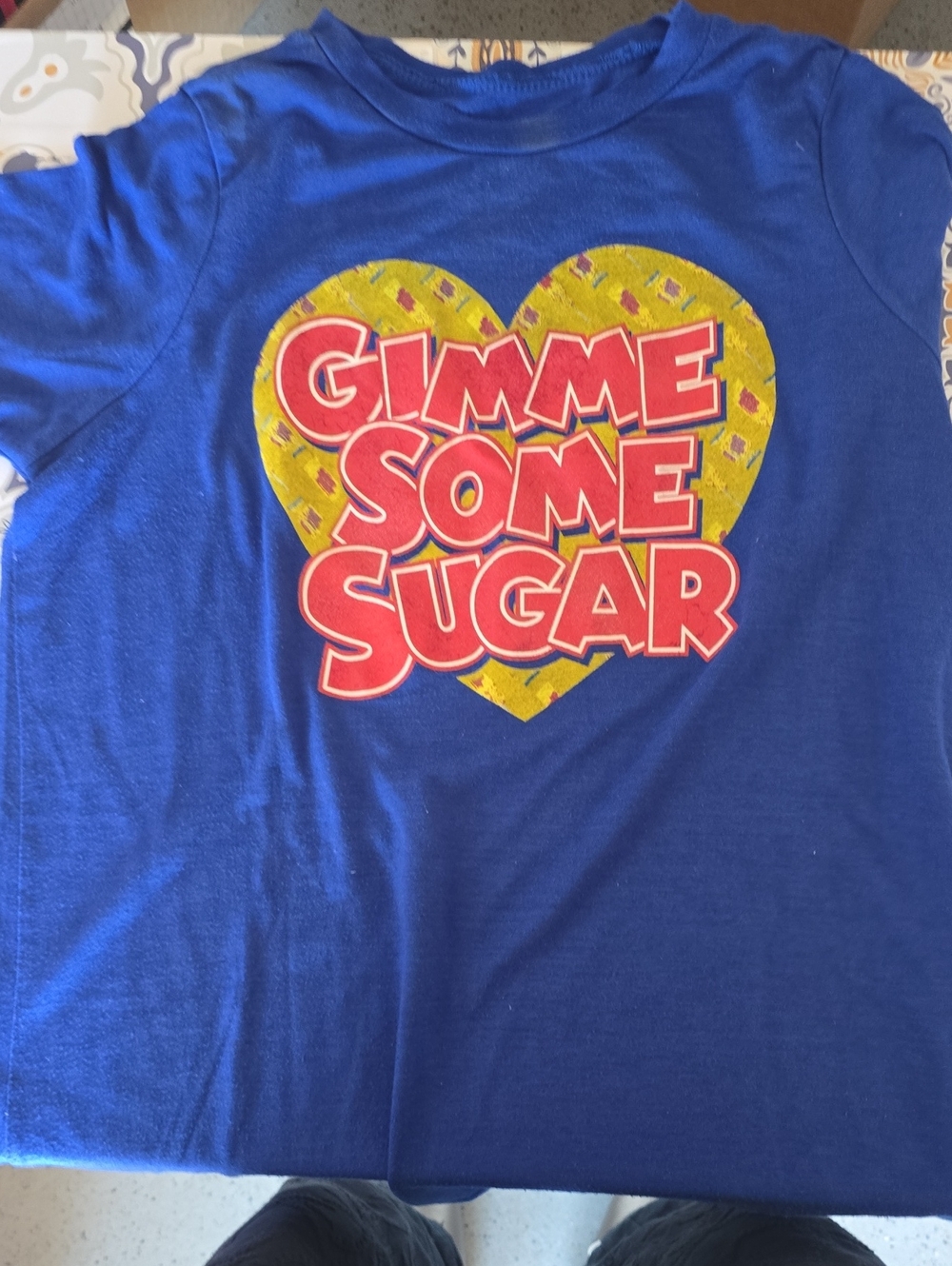 Gimme Some Sugar Kids Graphic Tee - Blue